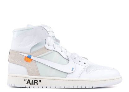 NIKE AIR JORDAN 1 X OFF WHITE RETRO HIGH OG 2018 "WHITE"