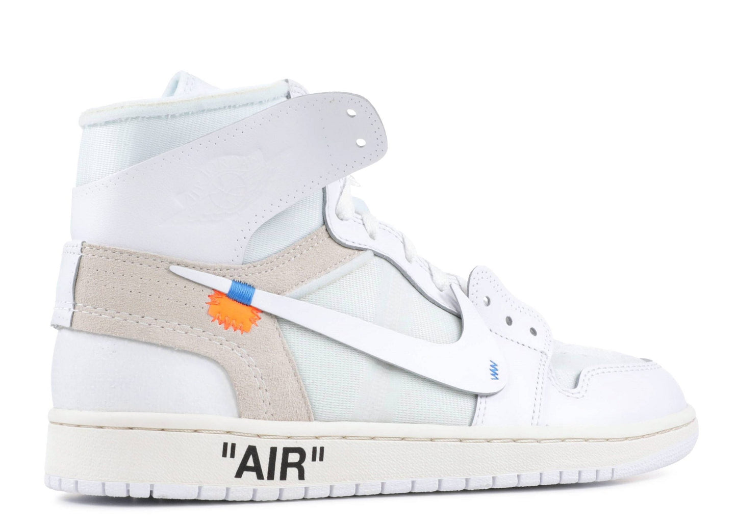 NIKE AIR JORDAN 1 X OFF WHITE RETRO HIGH OG 2018 "WHITE"