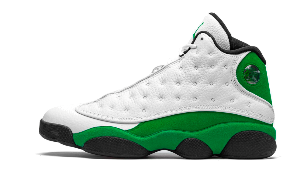 Air Jordan 13 Retro White Lucky Green