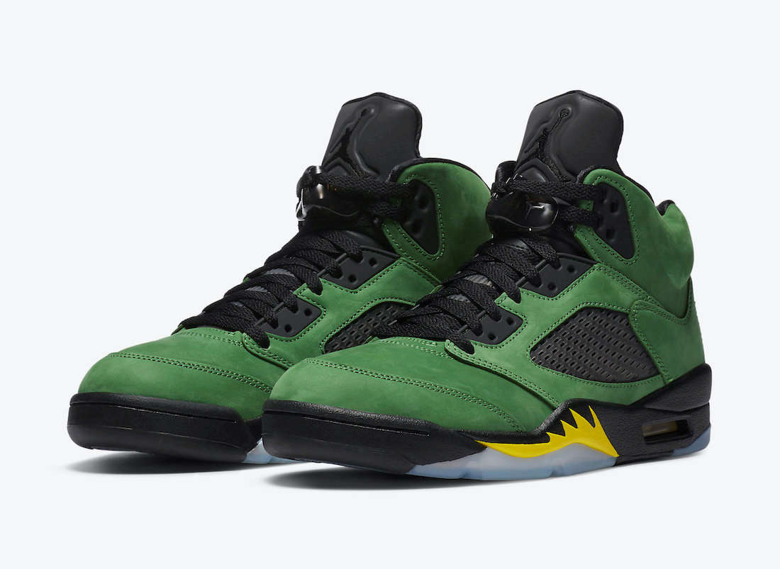 Air Jordan 5 Retro Oregon Ducks Elevate