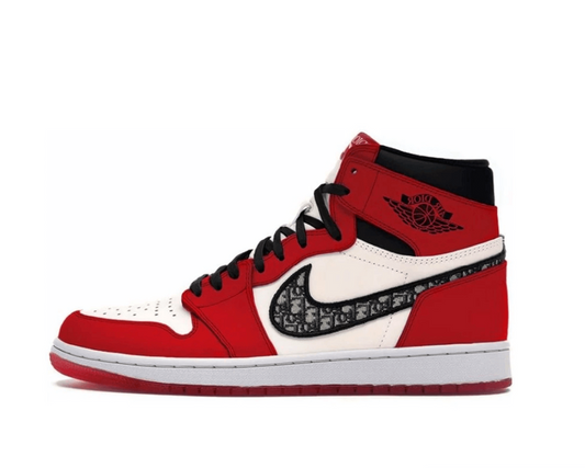 Dior x Air Jordan 1 High «2021» (Red)