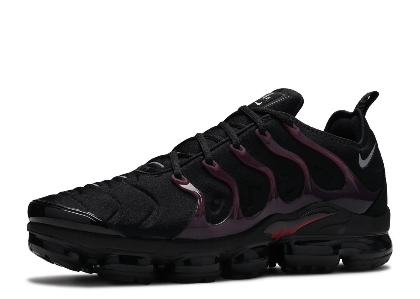 NIKE AIR VAPORMAX PLUS "BLACK NOBLE RED"