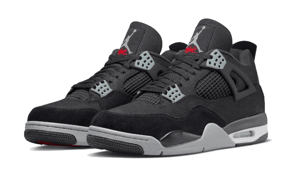 Jordan 4 Retro SE Black Canvas