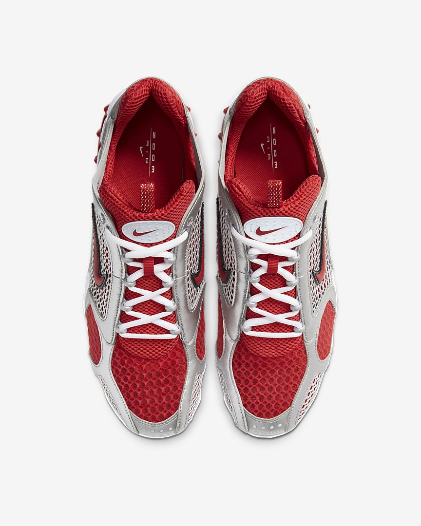 NIKE AIR ZOOM SPIRIDON CAGE 2 STUSSY "RED"